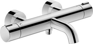 DURAVIT C.1 vaňová nástenná termostatická batéria, s prepínačom, chróm