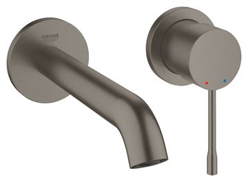 GROHE ESSENCE NEW umývadlová podomietková batéria, brúsený hard graphite