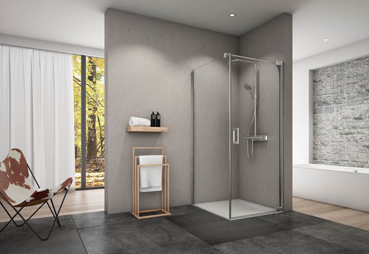 CONCEPT 300 STYLE sprchové dvere 75x200 cm, lietacie, pravé, aluchróm/číre sklo CO3P1C D 075 50 07 Obrázek - fotka