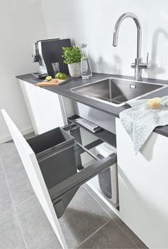 GROHE BLUE HOME drezová elektronická batéria, s vyťahovacou koncovkou, s filtračným a chladiacim zariadením, Bluetooth, napájanie zo siete, chróm 31541000 Obrázek - fotka