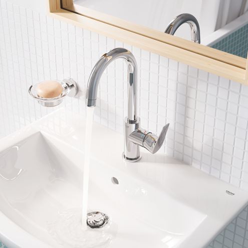 GROHE BAU CERAMIC umývadlo 60 cm, s otvorom pre batériu a prepadom 39421000 Obrázek - fotka