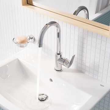 GROHE BAU CERAMIC umývadlo 60 cm, s otvorom pre batériu a prepadom 39421000 Obrázek - fotka
