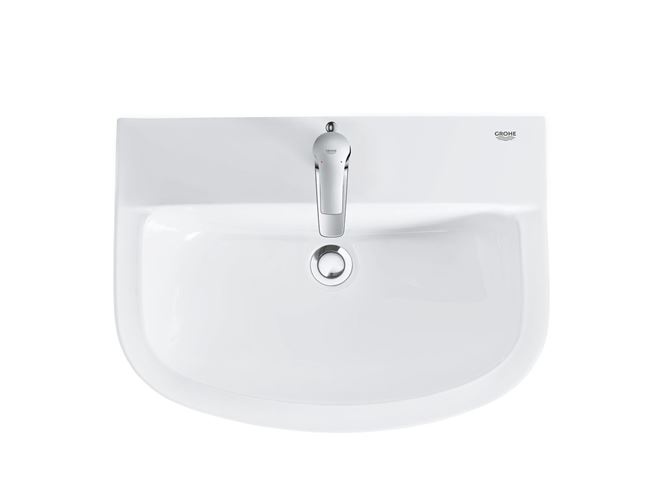 GROHE BAU CERAMIC umývadlo 60 cm, s otvorom pre batériu a prepadom 39421000 Obrázek - fotka