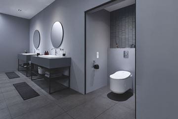 GROHE SENSIA ARENA závesné WC s bidetovým sedadlom, Rimless, HyperClean, alpská biela 39354SH1 Obrázek - fotka