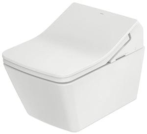 CONCEPT 200 WASHLET závesné WC s bidetovým sedadlom, Rimless, hranaté