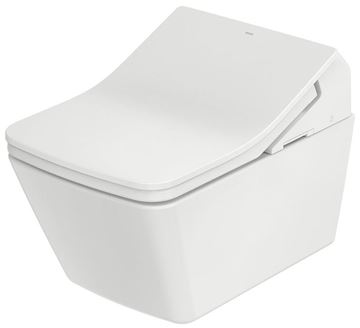 CONCEPT 200 WASHLET závesné WC s bidetovým sedadlom, Rimless, hranaté