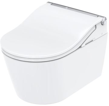 CONCEPT 300 WASHLET závesné WC s bidetovým sedadlom, Rimless, okrúhle