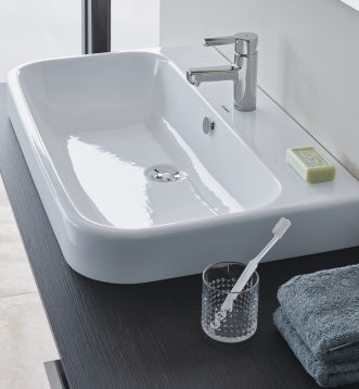 DURAVIT HAPPY D.2 umývadielko 50 cm, s otvorom pre batériu a prepadom 0710500000 Obrázek - fotka