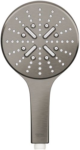 GROHE RAINSHOWER SMARTACTIVE 130 ručná sprcha pr. 130 mm, 3 prúdy, Water Saving, brúsený hard graphite 26574AL0 Obrázek - fotka