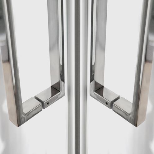 ROTH EXCLUSIVE LINE ECD2L/1300 sprchové dvere 130x205 cm, posuvné, ľavé, brillant/sklo transparent 564-130000L-00-02 Obrázek - fotka
