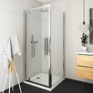 ROTH EXCLUSIVE LINE ECDO1N/1000 sprchové dvere 100x205 cm, lietacie, brillant/sklo transparent