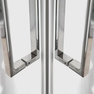 ROTH EXCLUSIVE LINE ECS2L/1100 sprchové dvere 110x205 cm, posuvné, ľavé, brillant/sklo transparent 560-110000L-00-02 Obrázek - fotka