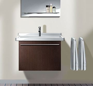 DURAVIT STARCK 3 umývadlo 70 cm, s otvorom pre batériu a prepadom, WonderGliss 03047000001 Obrázek - fotka