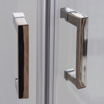 ROTH LEGA LINE LLR2/900 sprchový kút 90x90 cm, R550, posuvné dvere, brillant/sklo transparent 555-9000000-00-02 Obrázek - fotka