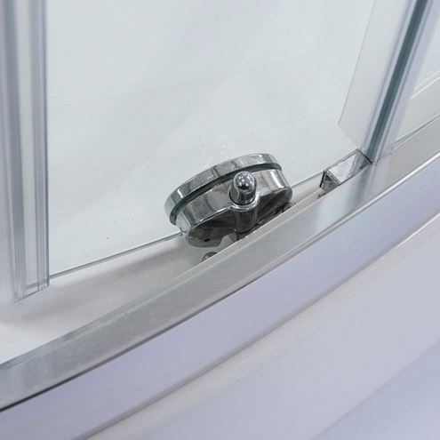 ROTH LEGA LINE LLR2/900 sprchový kút 90x90 cm, R550, posuvné dvere, brillant/sklo transparent 555-9000000-00-02 Obrázek - fotka