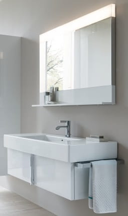 DURAVIT VERO umývadlo 105 cm, s otvorom pre batériu a prepadom 0329100000 Obrázek - fotka