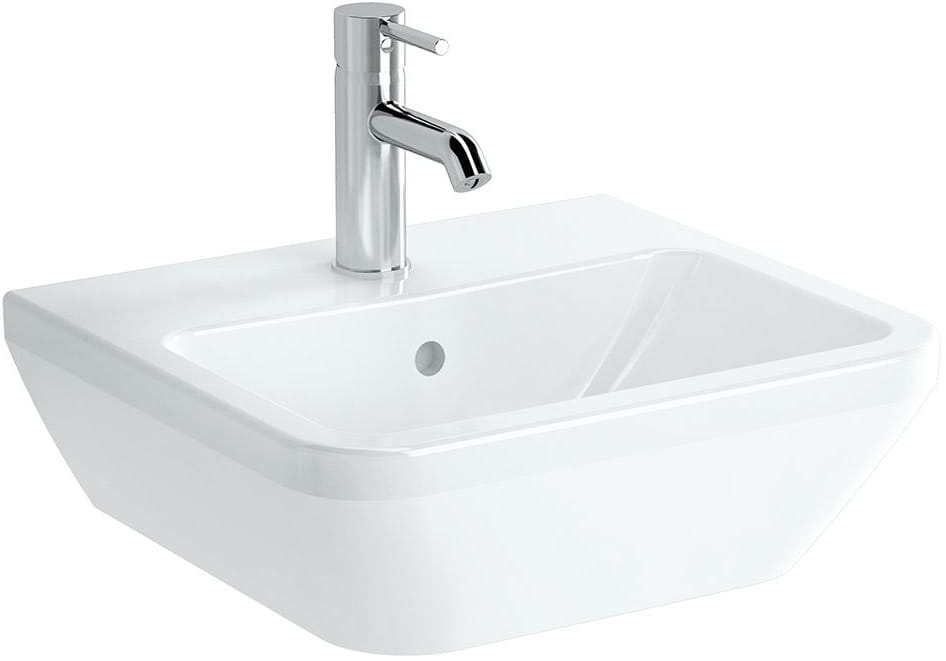 VITRA INTEGRA umývadlo 45 cm, s otvorom pre batériu a prepadom, VitrAhygiene, VitrAclean