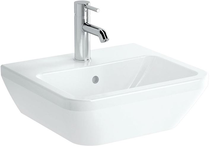 VITRA INTEGRA umývadlo 45 cm, s otvorom pre batériu a prepadom, VitrAhygiene, VitrAclean 7047B003-0001 Obrázek - Hlavní obrázek