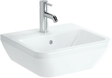 VITRA INTEGRA umývadlo 45 cm, s otvorom pre batériu a prepadom, VitrAhygiene, VitrAclean