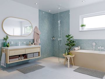 HANSGROHE METROPOL vaňová nástenná batéria, s prepínačom, matná biela 32540700 Obrázek - fotka