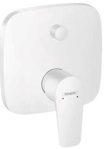 HANSGROHE TALIS E vaňová podomietková batéria, s prepínačom, matná biela