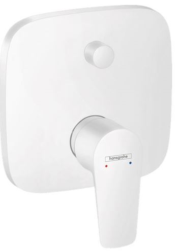 HANSGROHE TALIS E vaňová podomietková batéria, s prepínačom, matná biela 71745700 Obrázek - Hlavní obrázek