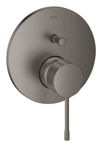 GROHE ESSENCE NEW vaňová podomietková batéria, s prepínačom, brúsený hard graphite 24058AL1 Obrázek - fotka