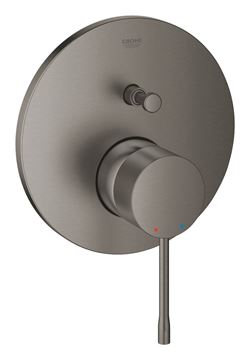 GROHE ESSENCE NEW vaňová podomietková batéria, s prepínačom, brúsený hard graphite 24058AL1 Obrázek - fotka