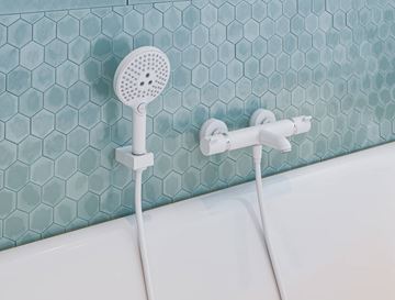 HANSGROHE RAINDANCE SELECT S 3JET ručná sprcha pr. 125 mm, 3 prúdy, EcoSmart, matná biela 26531700 Obrázek - fotka