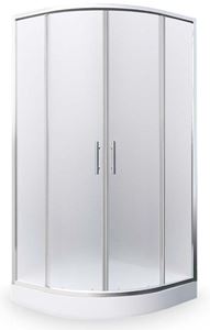 ROTH PROJEKT HOUSTON NEO/900 sprchový kút 90x90 cm, R550, posuvné dvere, brillant/sklo matt glass
