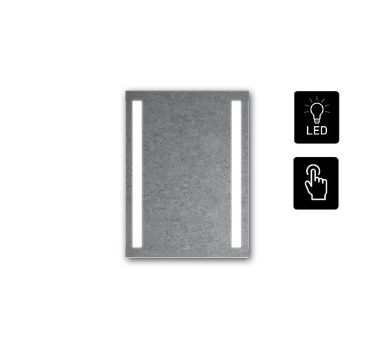 AMIRRO LUMINA SENZOR LED zrkadlo 60x80 cm, s osvetlením, so senzorom 900-964 Obrázek - fotka