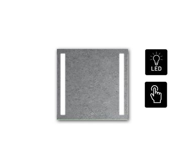 AMIRRO LUMINA SENZOR LED zrkadlo 70x70 cm, s osvetlením, so senzorom 901-480 Obrázek - fotka