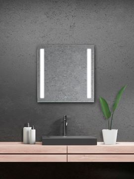 AMIRRO LUMINA SENZOR LED zrkadlo 70x70 cm, s osvetlením, so senzorom 901-480 Obrázek - fotka