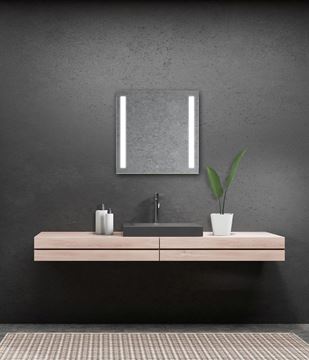 AMIRRO LUMINA SENZOR LED zrkadlo 70x70 cm, s osvetlením, so senzorom 901-480 Obrázek - fotka