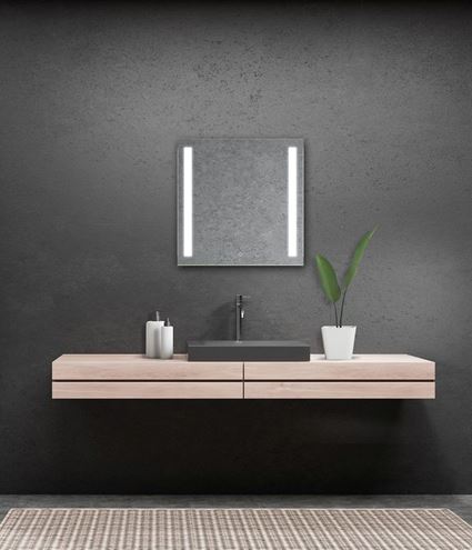 AMIRRO LUMINA SENZOR LED zrkadlo 70x70 cm, s osvetlením, so senzorom 901-480 Obrázek - fotka