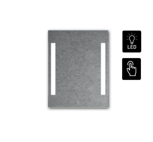 AMIRRO LUMINA SENZOR LED zrkadlo 90x70 cm, s osvetlením, so senzorom 900-957 Obrázek - fotka