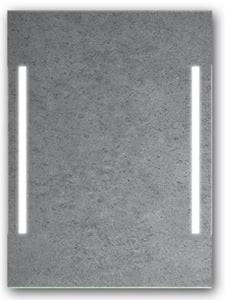 AMIRRO LUMINA WHITE zrkadlo 60x80 cm, s osvetlením