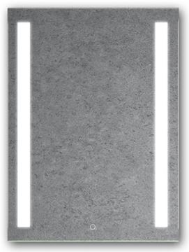 AMIRRO LUMINA SENZOR LED zrkadlo 60x80 cm, s osvetlením, so senzorom