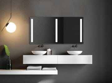 AMIRRO LUMINA DUO LED zrkadlo 140x70 cm, s osvetlením 900-971 Obrázek - fotka