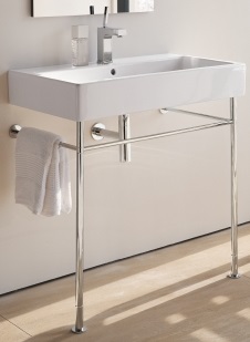 DURAVIT VERO kovový podstavec 925x425x715-780mm, chróm 0030671000 Obrázek - fotka