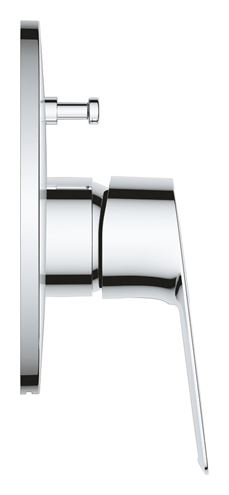 GROHE BAULOOP vaňová podomietková batéria, s prepínačom, s telesom, chróm 29081001 Obrázek - fotka