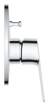 GROHE BAULOOP vaňová podomietková batéria, s prepínačom, s telesom, chróm 29081001 Obrázek - fotka