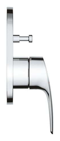 GROHE EUROSMART vaňová podomietková batéria, s prepínačom, chróm 24043003 Obrázek - fotka