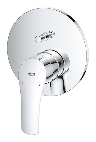 GROHE EUROSMART vaňová podomietková batéria, s prepínačom, chróm 24043003 Obrázek - fotka