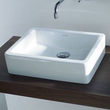 DURAVIT VERO umývadlo na dosku 50 cm, bez prepadu 0455500000 Obrázek - fotka
