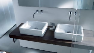 DURAVIT VERO umývadlo na dosku 50 cm, bez prepadu 0455500000 Obrázek - fotka