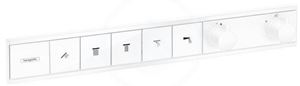 HANSGROHE RAINSELECT podomietková termostatická batéria, pre 5 spotrebičov, s držiakom hadice, matná biela