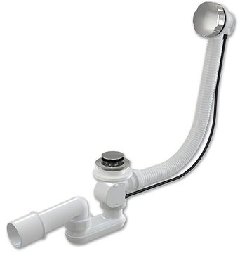ROTH vaňový sifón 57 cm, bovden, chróm