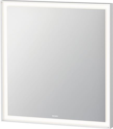 DURAVIT L-CUBE zrkadlo 65x70 cm, s osvetlením, so senzorom, s reguláciou stmievania LC7380000000000 Obrázek - Hlavní obrázek