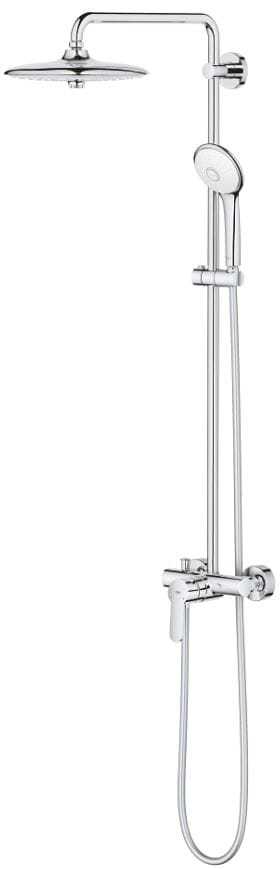 GROHE EUPHORIA SYSTEM 260 sprchový set s batériou, horná sprcha, ručná sprcha s 3 prúdmi, tyč, hadica, chróm